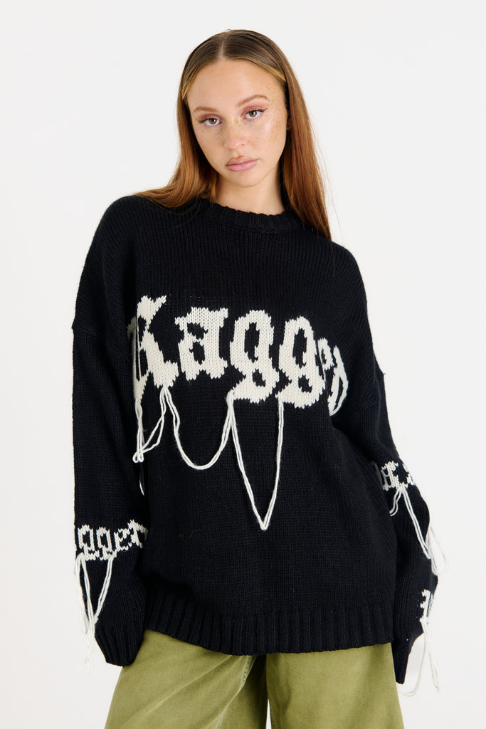 Tangled Logo Knit