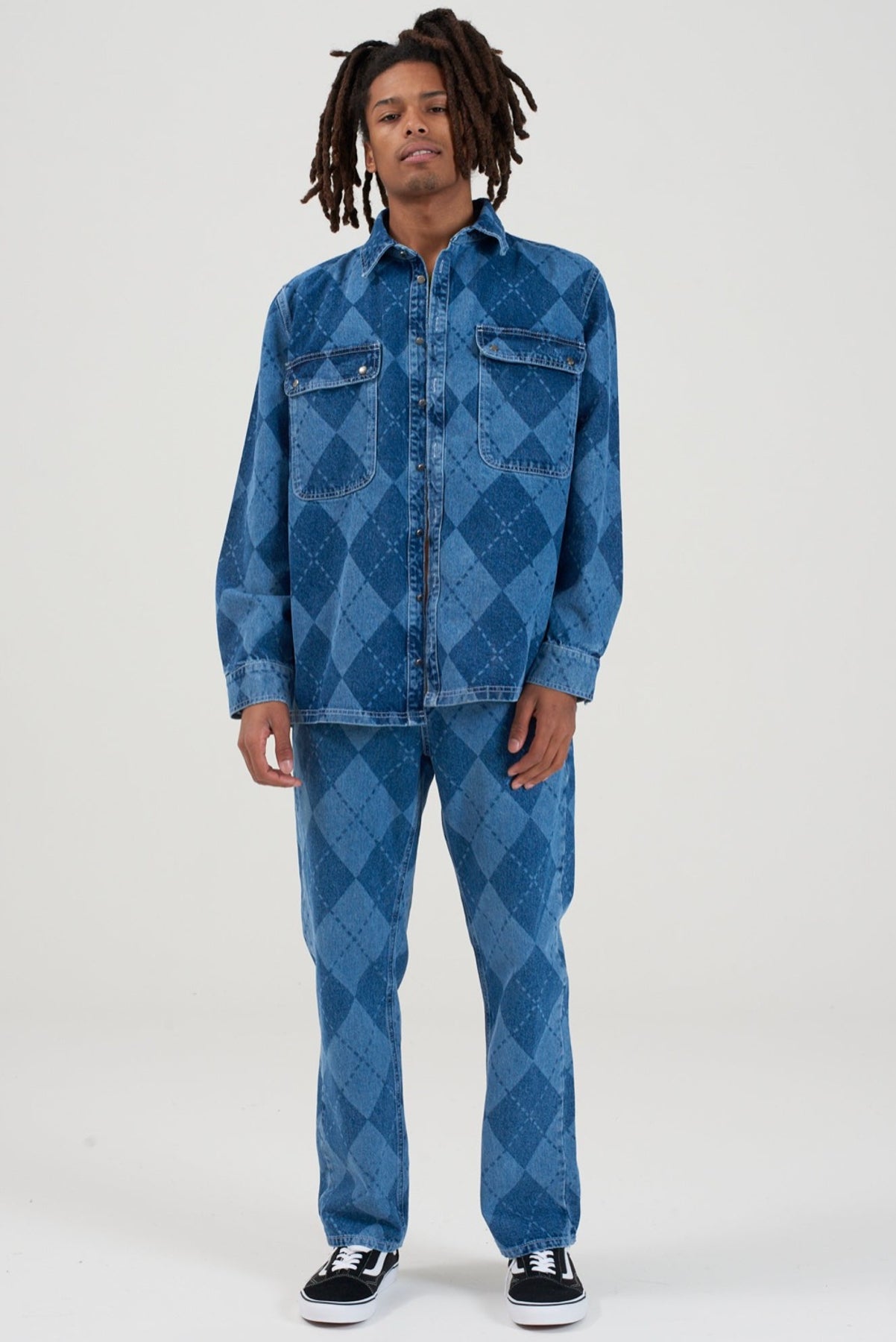Louis Vuitton Men's 28 Navy Denim Jeans