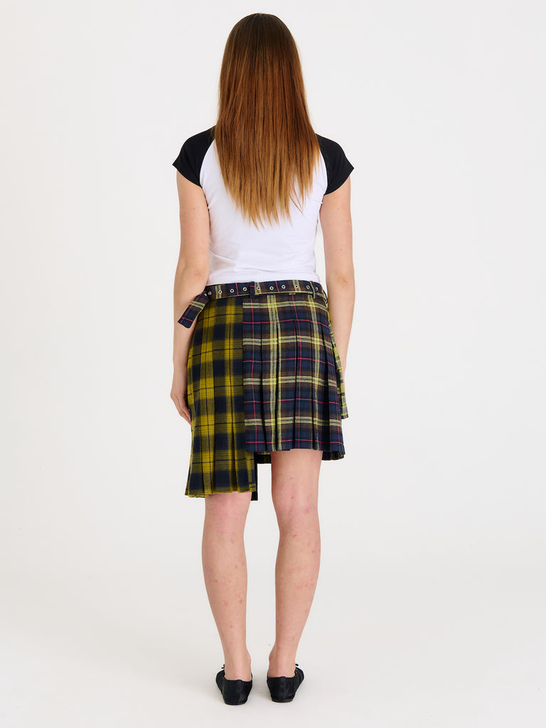 Tarnish Check Mini Skirt
