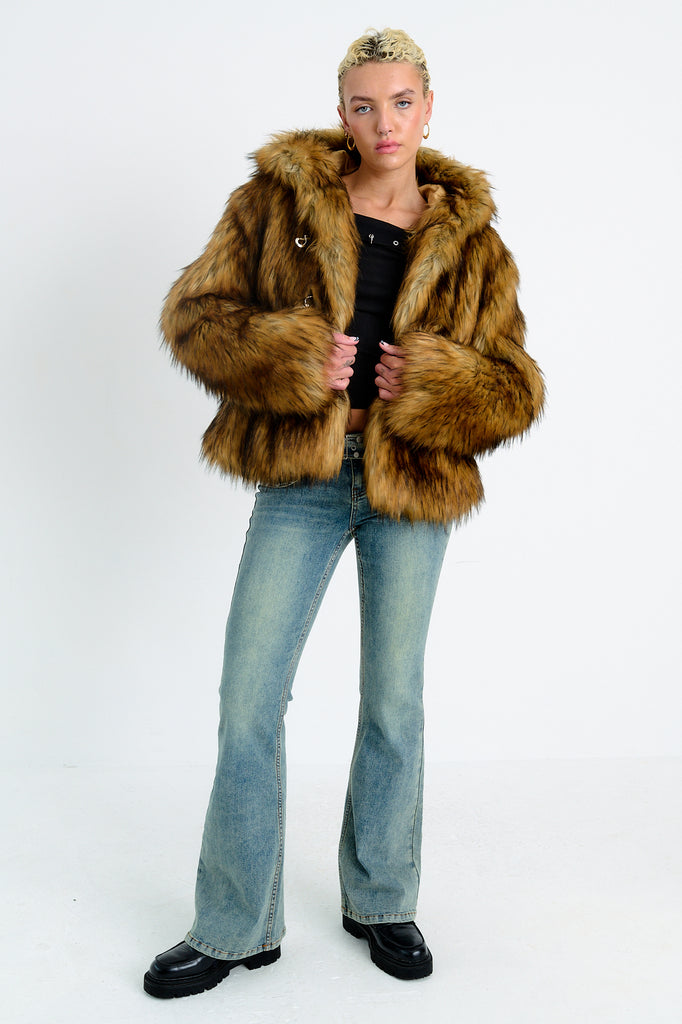 Julia Faux Fur Coat