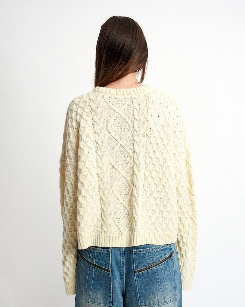 Dimension Cable Knit Cardigan