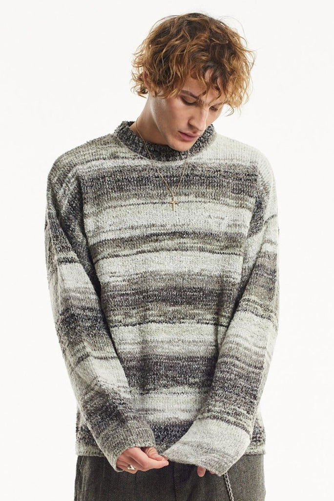 Jumble Spacedye Stripe Knit Jumper