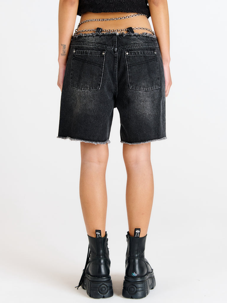 Chain Waist Dad Short