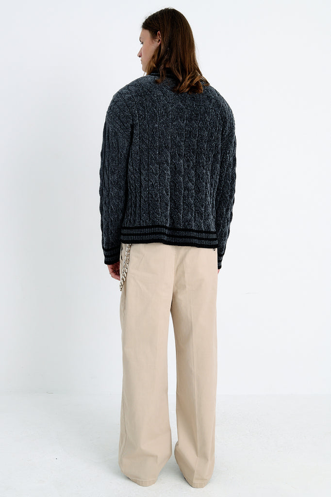 Dweeb Cable Knit Jumper