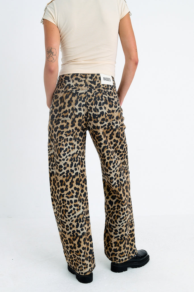 Leopard Release Jean