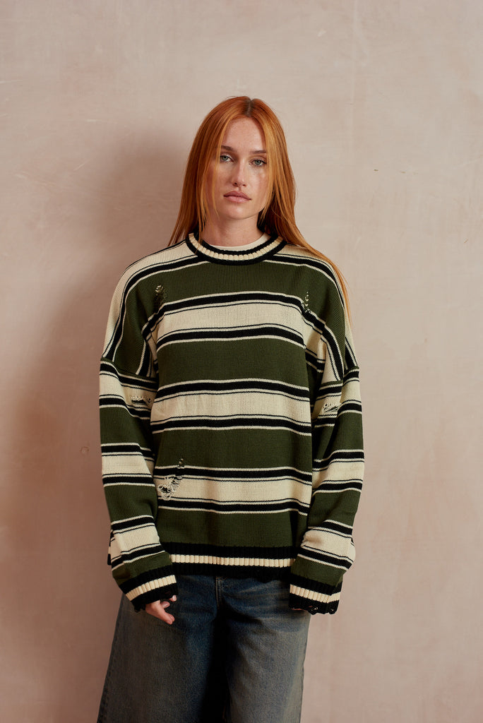 In Line Stripe Knit