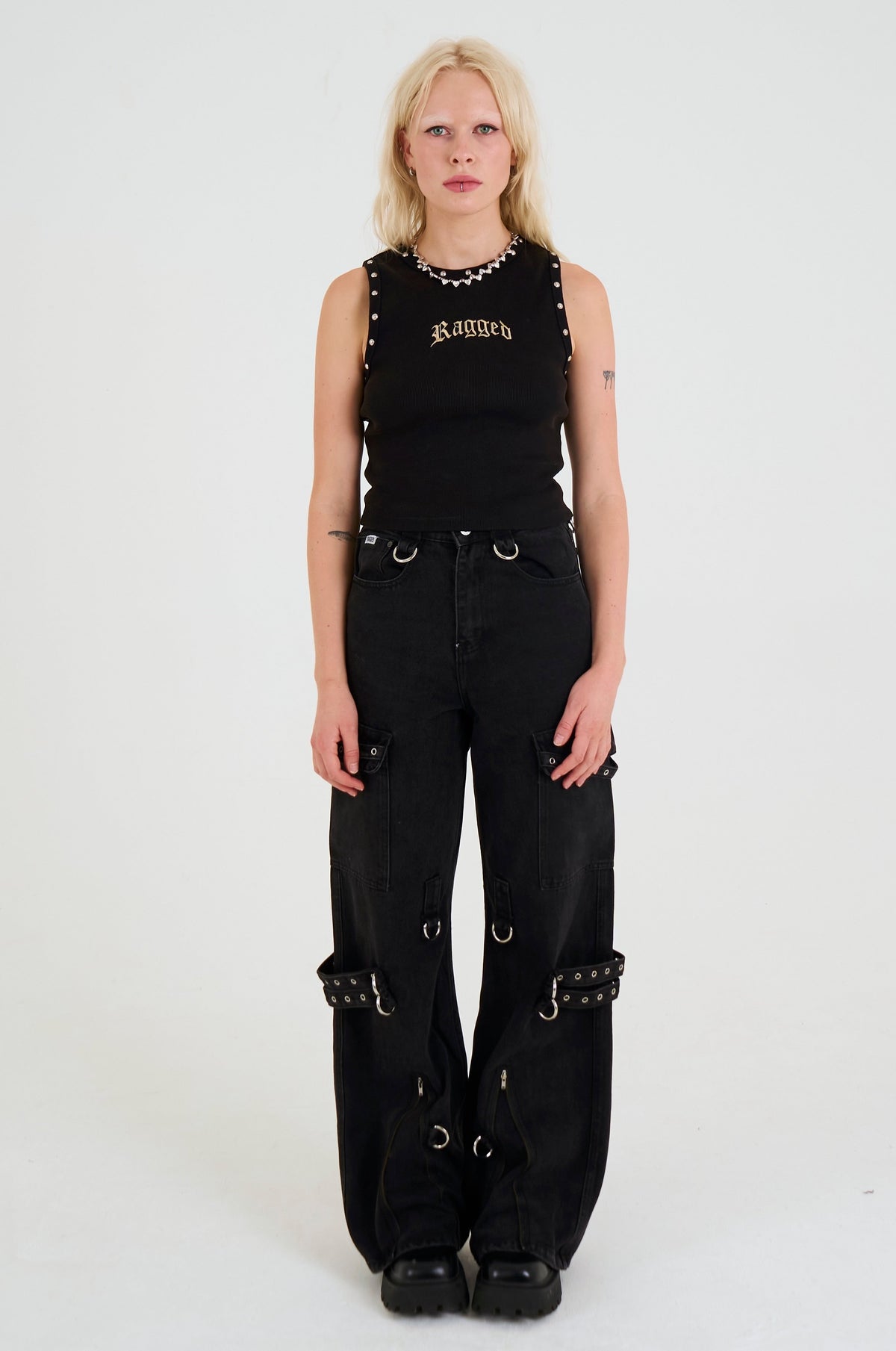 Bondage Baggy Hardware Jeans – The Ragged Priest