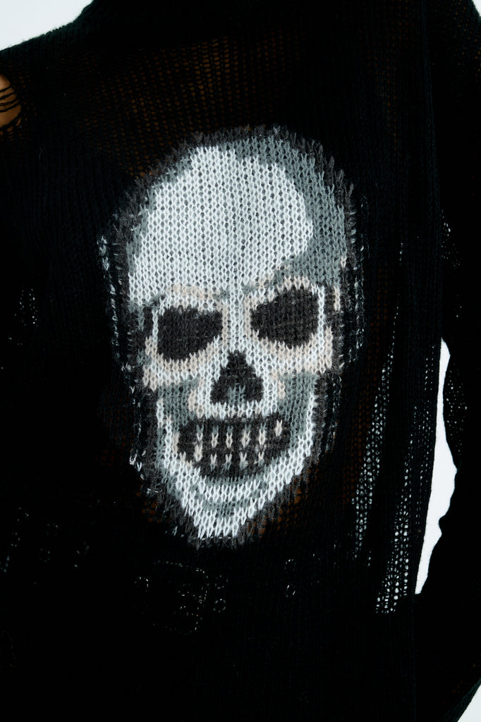 Skull Loose Knit