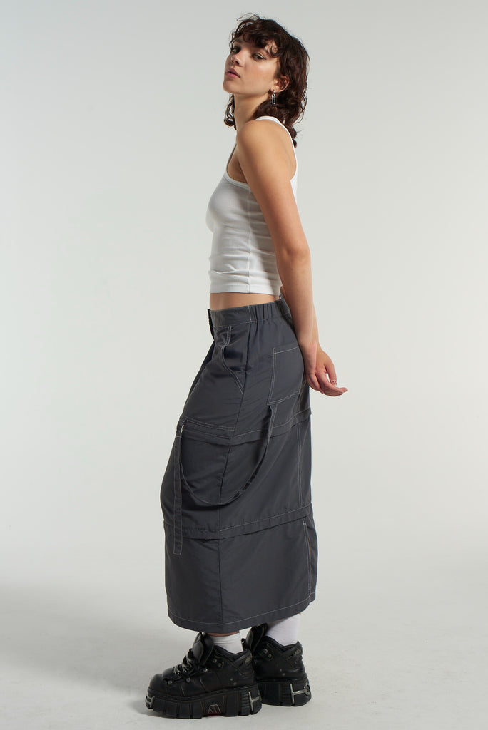 Zip-Off Parachute Skirt