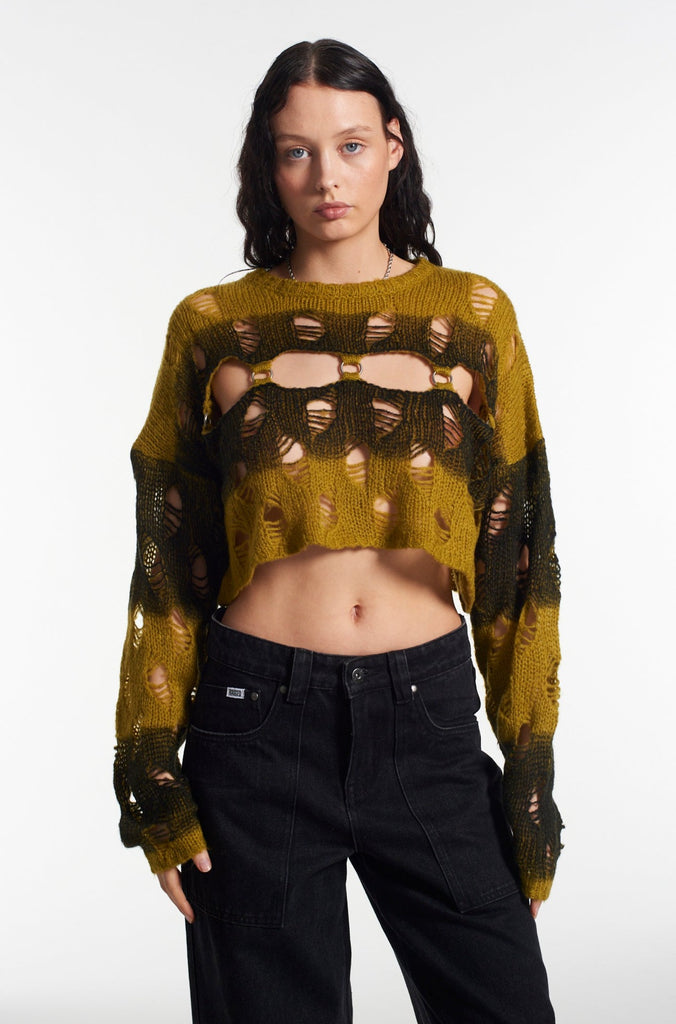 Fader Cut Out Knit