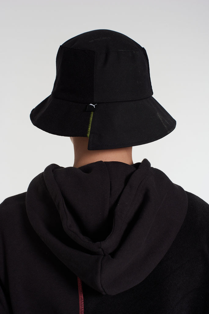 PUMA x The Ragged Priest Black Woven Bucket Hat